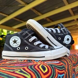 Converse Chuck Taylor All Star Black High Top Sneakers Youth Size 12